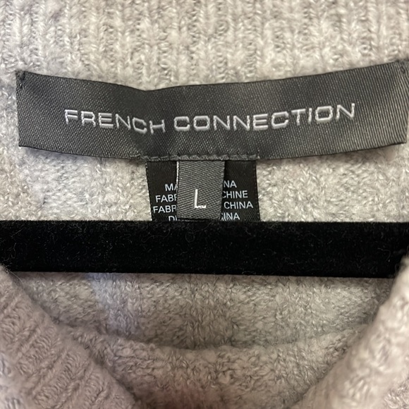French Connection Women’s Gray Knit Sweater - Picture 3 of 4